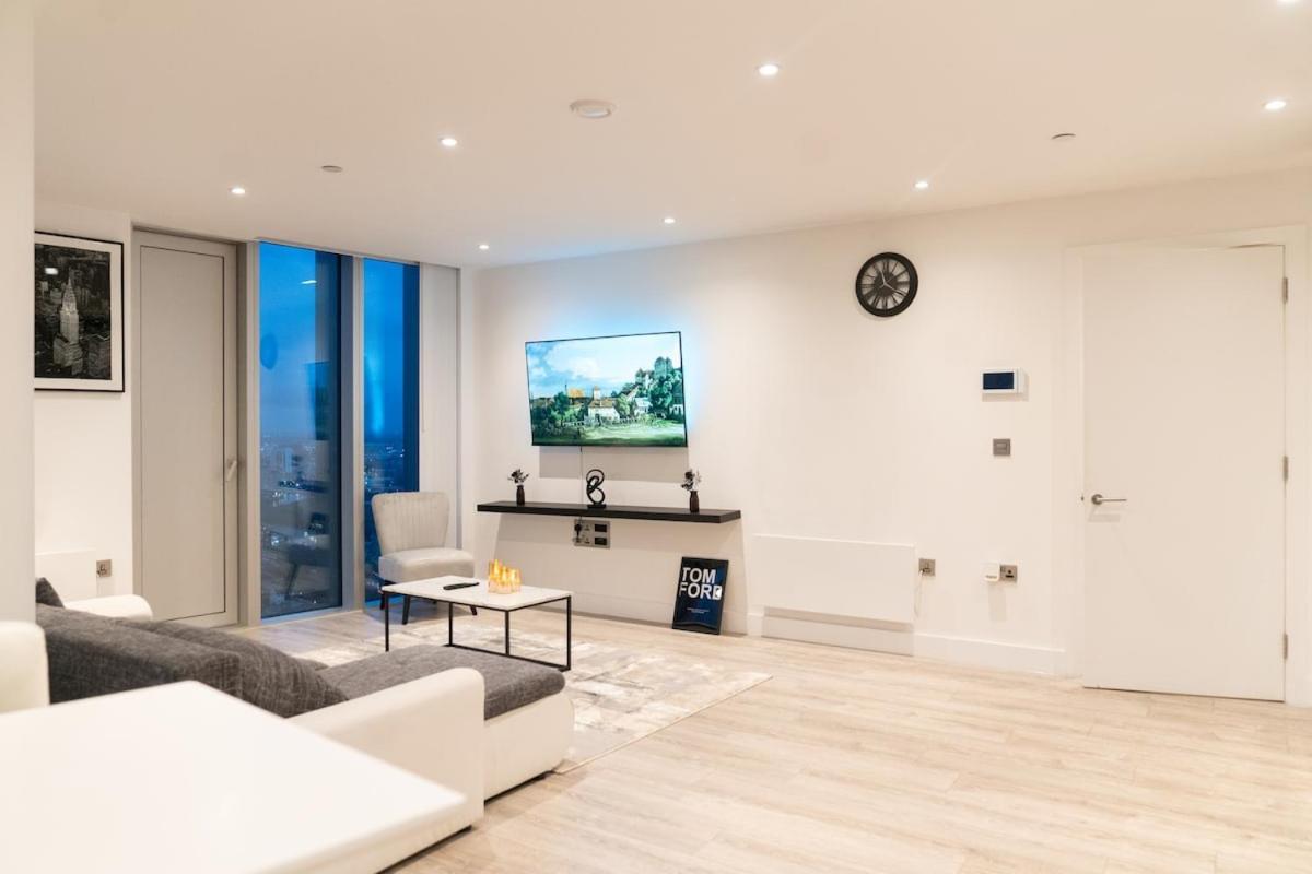 Luxury 2 Bed Penthouse With Stunning Views In Manchester City Centre Exterior foto