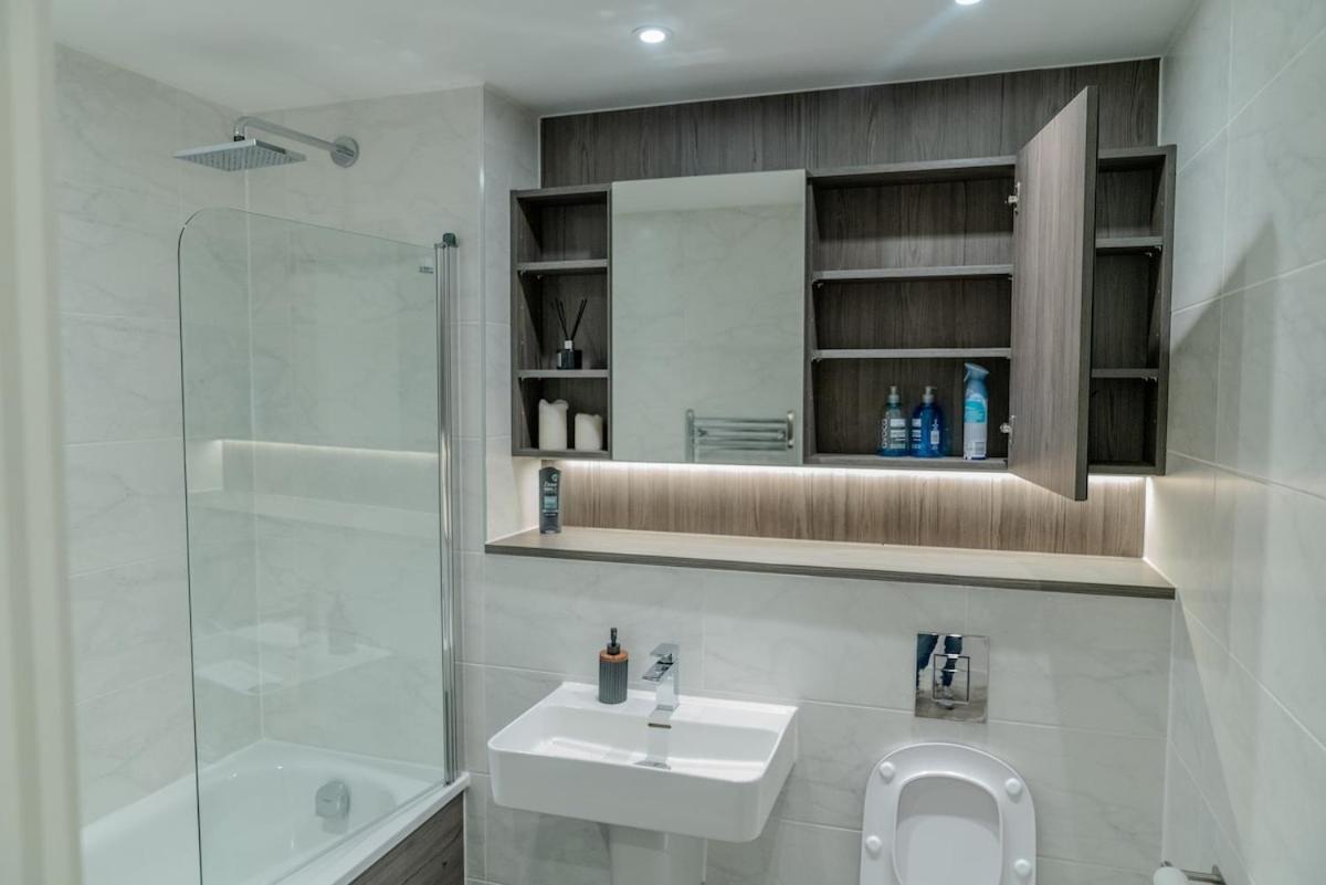 Luxury 2 Bed Penthouse With Stunning Views In Manchester City Centre Exterior foto