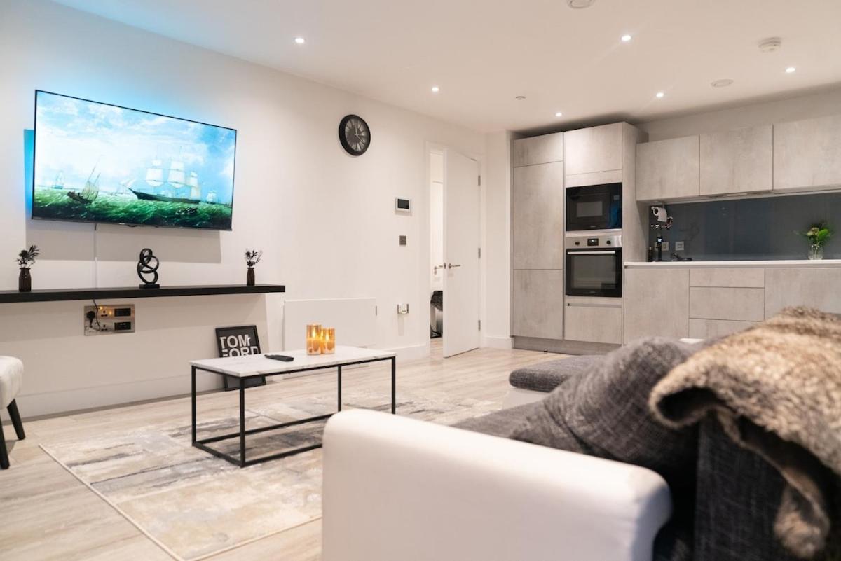 Luxury 2 Bed Penthouse With Stunning Views In Manchester City Centre Exterior foto